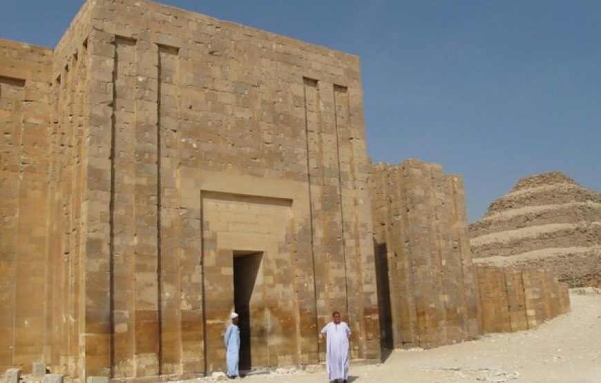 Giza Pyramids & sphinx and Sakkara Tour
