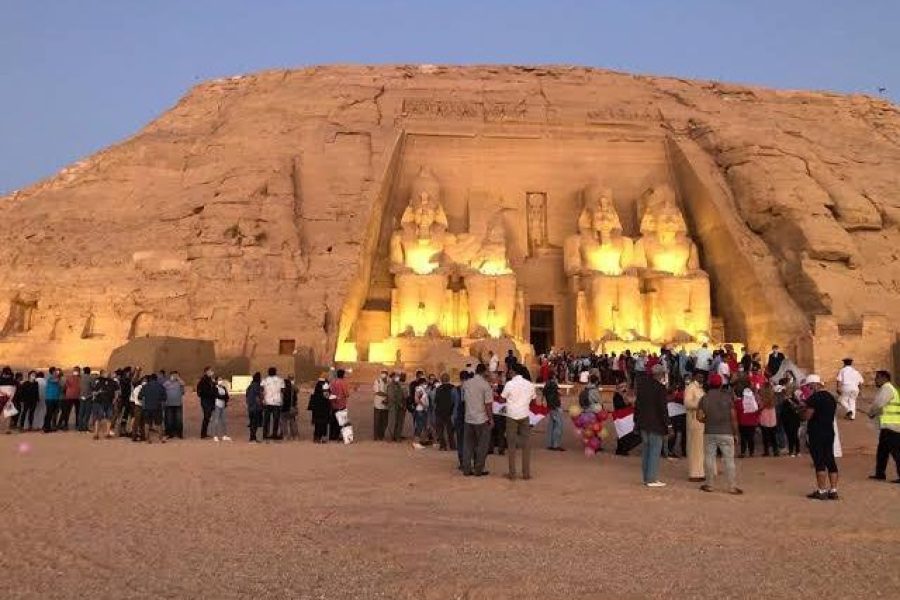 Abu Simble Temples from Aswan by Flight