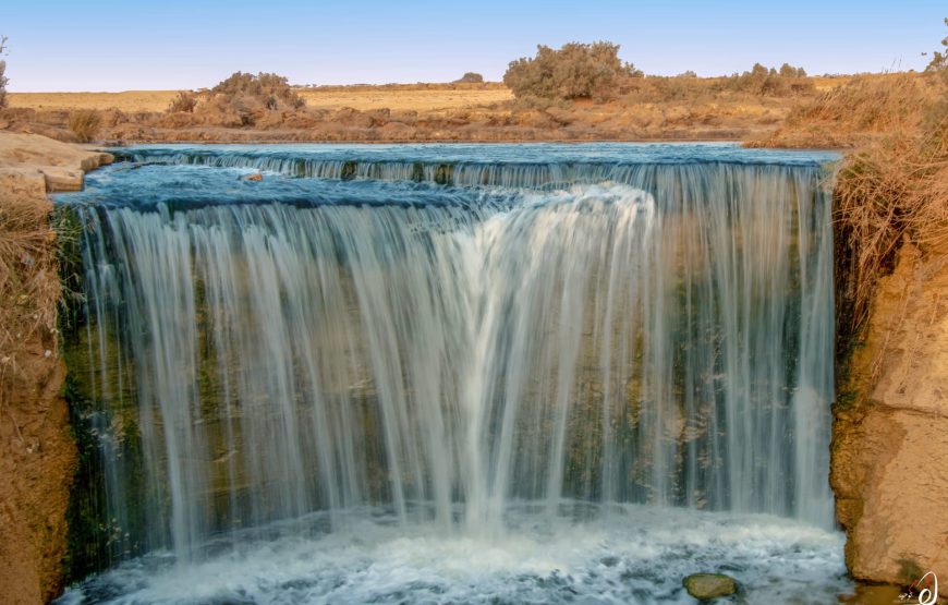 Fayoum Adventure Tour – Wadi El Hitan, Waterfalls, Sandboarding & Tunis Village