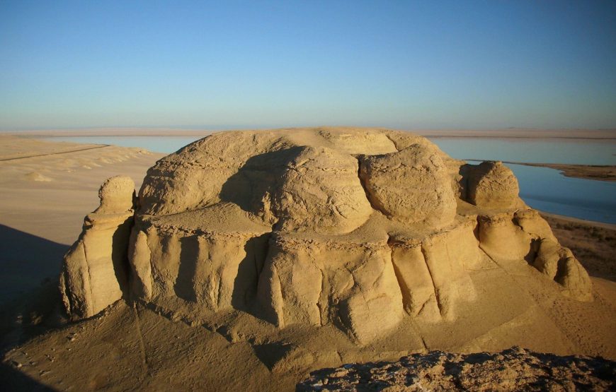 Fayoum Adventure Tour – Wadi El Hitan, Waterfalls, Sandboarding & Tunis Village