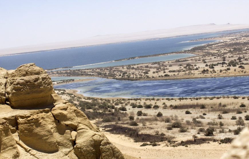 Fayoum Adventure Tour – Wadi El Hitan, Waterfalls, Sandboarding & Tunis Village